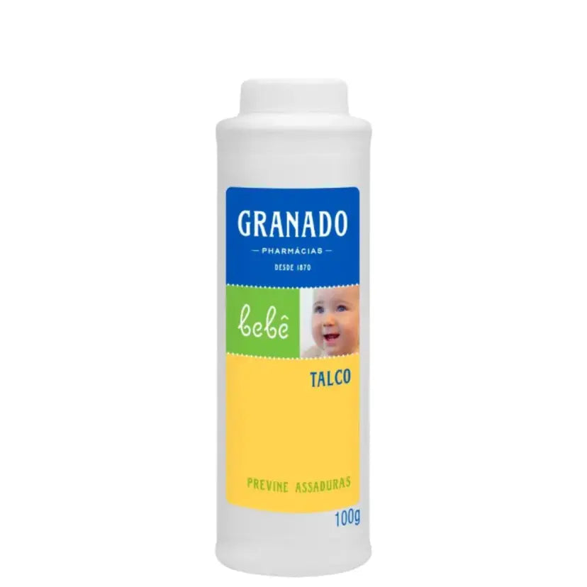 TALCO EM PÓ GRANADO 100GR BEBE