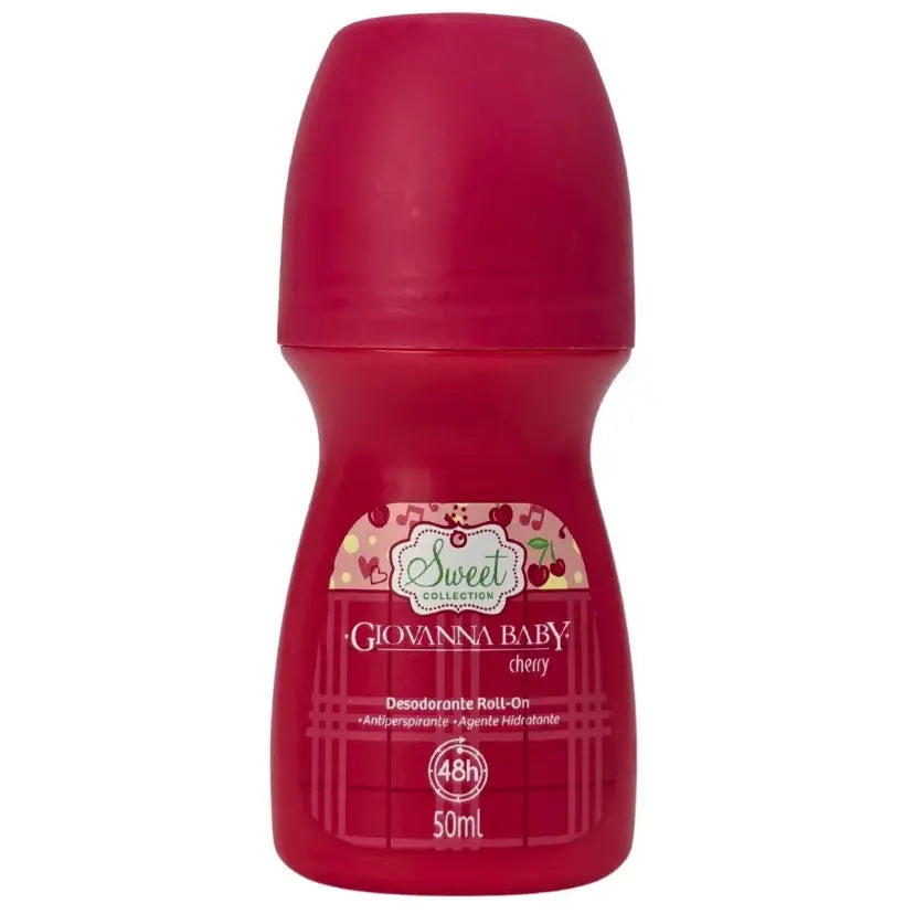 Desodorante Roll-On Cherry 48H Vegano Giovanna Baby 50Ml