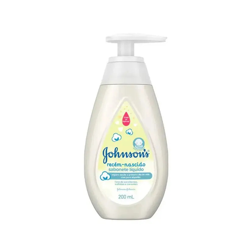 Sabonete Líquido Infantil Jonhson´s Recém Nascido 200ml