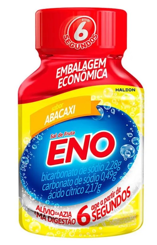 Sal de Fruta Eno Sabor Abacaxi 100g