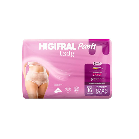 ROUPA INTÍMA HIGIFRAL PANTS LADY G/XG