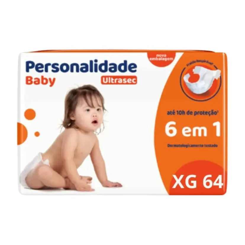 FRALDA PERSONALIDADE ULTRA SEC TAMANHO XXG
