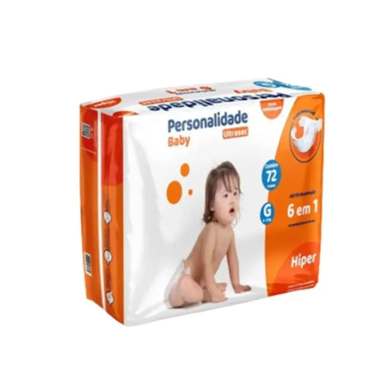 FRALDA PERSONALIDADE ULTRA SEC TAMANHO G
