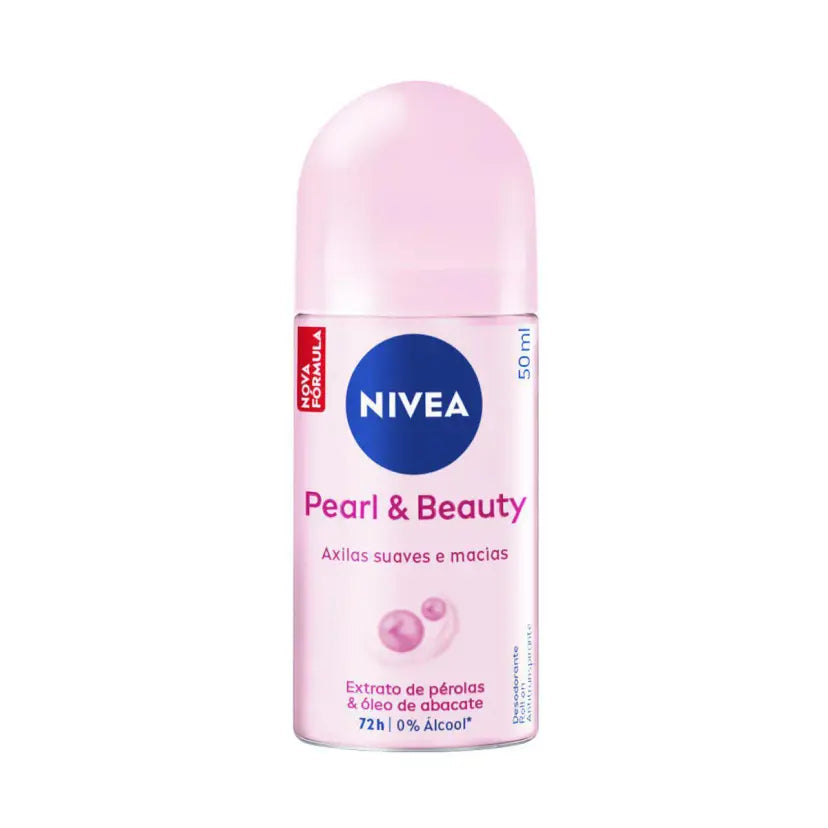 DESODORANTE NIVEA ROLLON 50ML PEARL BEAUTY