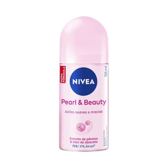 DESODORANTE NIVEA ROLLON 50ML PEARL BEAUTY