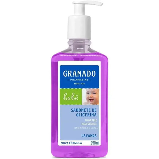 SABONETE LIQUIDO GRANADO 250ML LAVANDA
