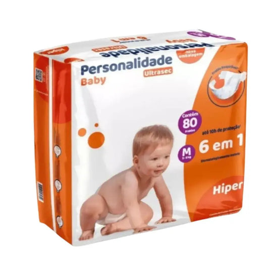FRALDA PERSONALIDADE BABY ULTRA SEC TAMANHO M