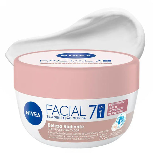 CREME NIVEA FACIAL PELE NEGRA 100G