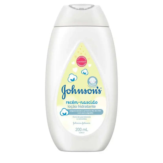 Loção Hidratante Corporal Johnson's Recém-Nascido com 200ml