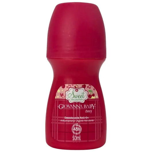 Desodorante Roll-On Cherry 48H Vegano Giovanna Baby 50Ml