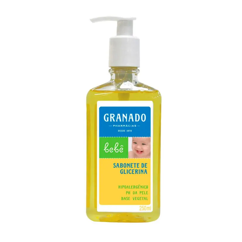 SABONETE LIQUIDO GRANADO 250ML GLICERINA
