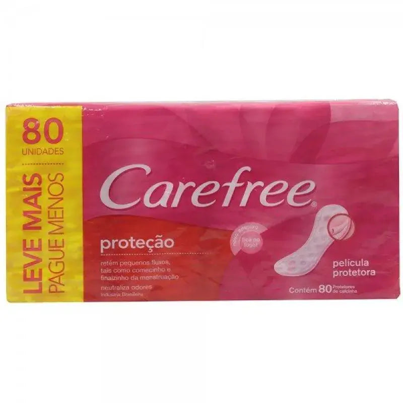 Carefree Protetor Diário Proteção com Perfume 80 unidades - Leve Mais Pague Menos