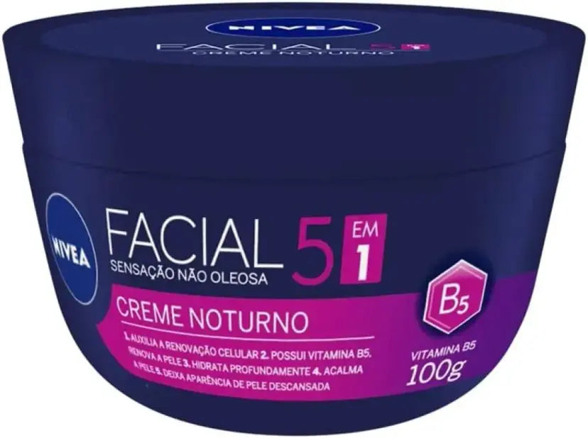 CREME FACIAL NOTURNO NIVEA 7 EM 1 100G