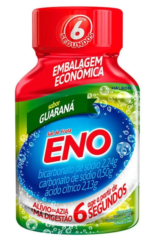 Sal de Fruta Eno Sabor Guaraná 100g