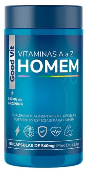 VITAMINA GOOD VIT HOMEM AZ 60 CPS
