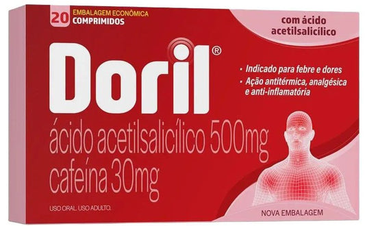 DORIL 500 + 30MG 20 COMP.