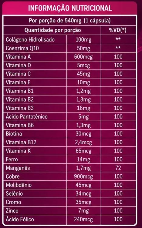 VITAMINA GOOD VIT MULHER A a Z 60CAPS