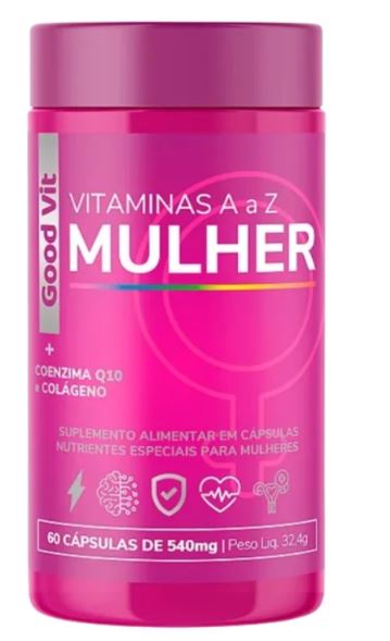 VITAMINA GOOD VIT MULHER A a Z 60CAPS