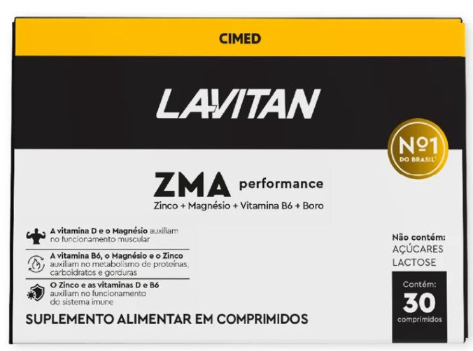LAVITAN ZMA PERFORMANCE 30 COMPRIMIDOS