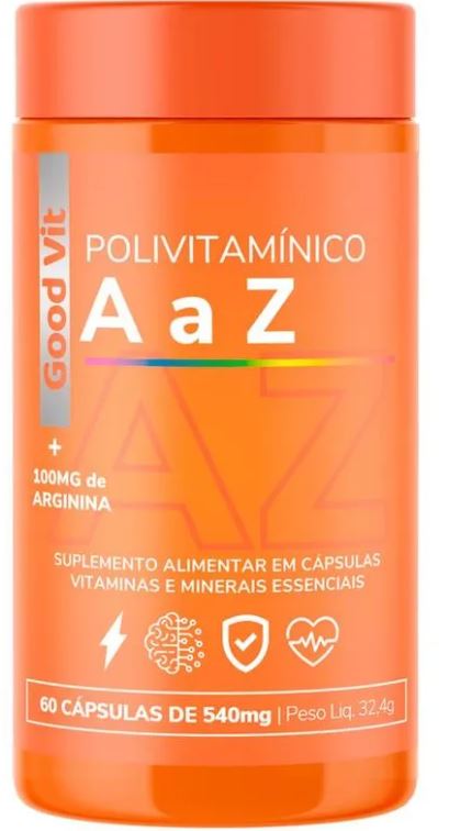 POLIVITAMÍNICO GOOD VIT AZ 60CAPS