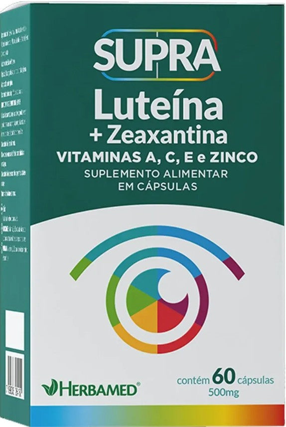 HERBAMED SUPRA LUTEINA + ZEAXANTINA 500 MG