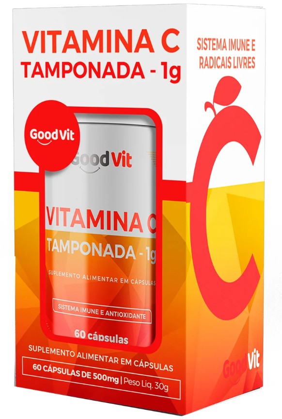 Vitamina C Tamponada Good Vit 60 Cápsulas