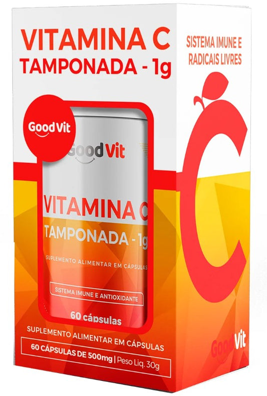 Vitamina C Tamponada Good Vit 60 Cápsulas