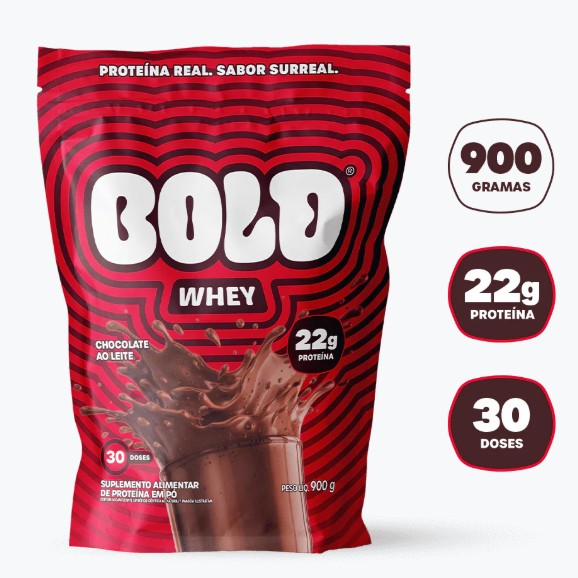 Whey Chobolate 900g - BOLD